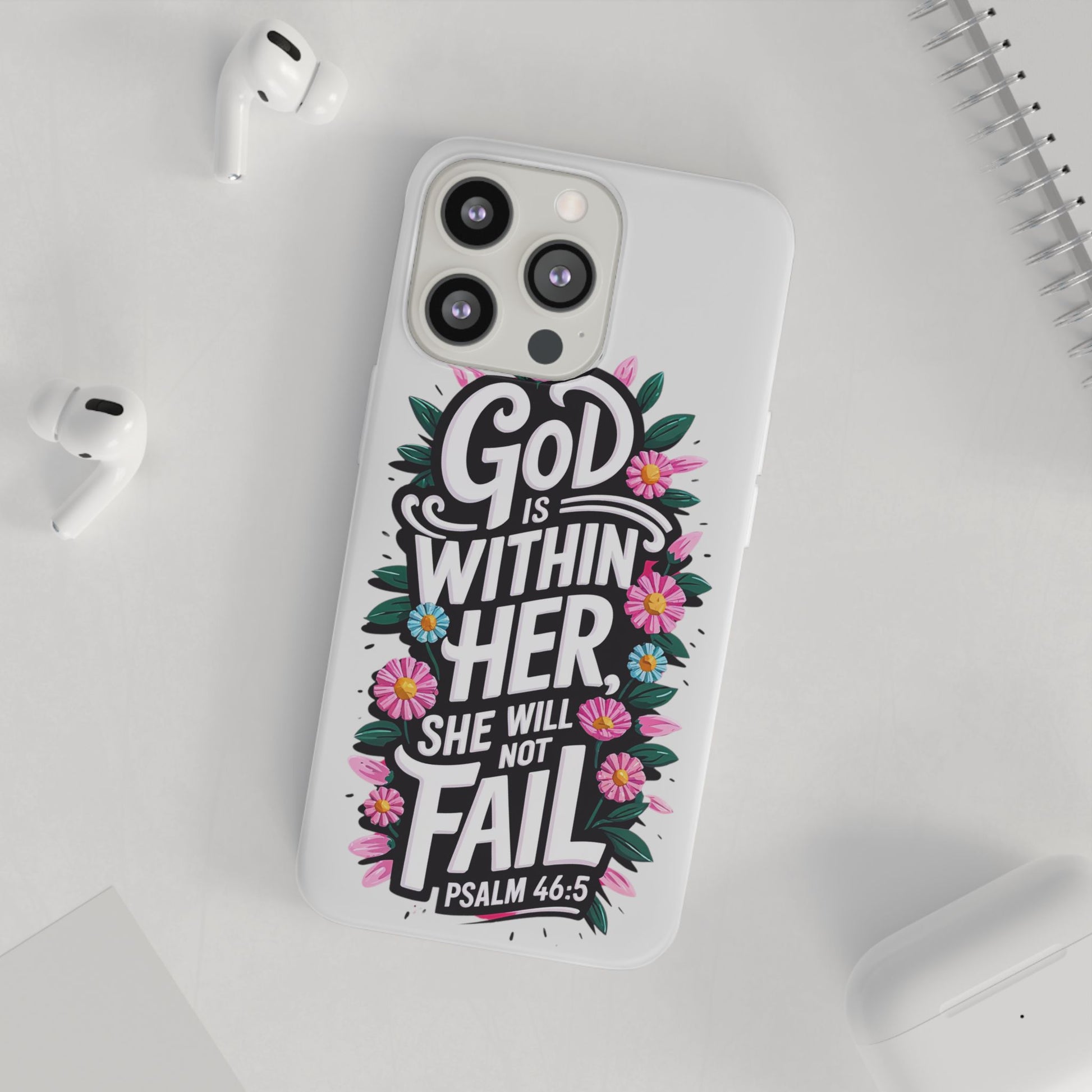 God is Within Her iPhone Case Transparent