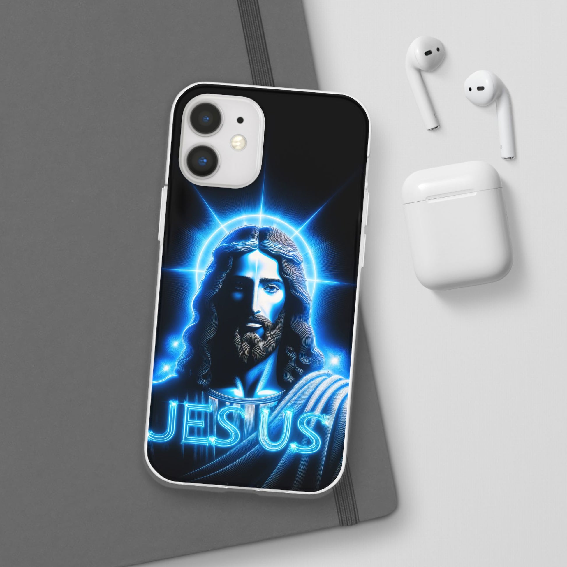 Glowing Jesus Majesty iPhone Case