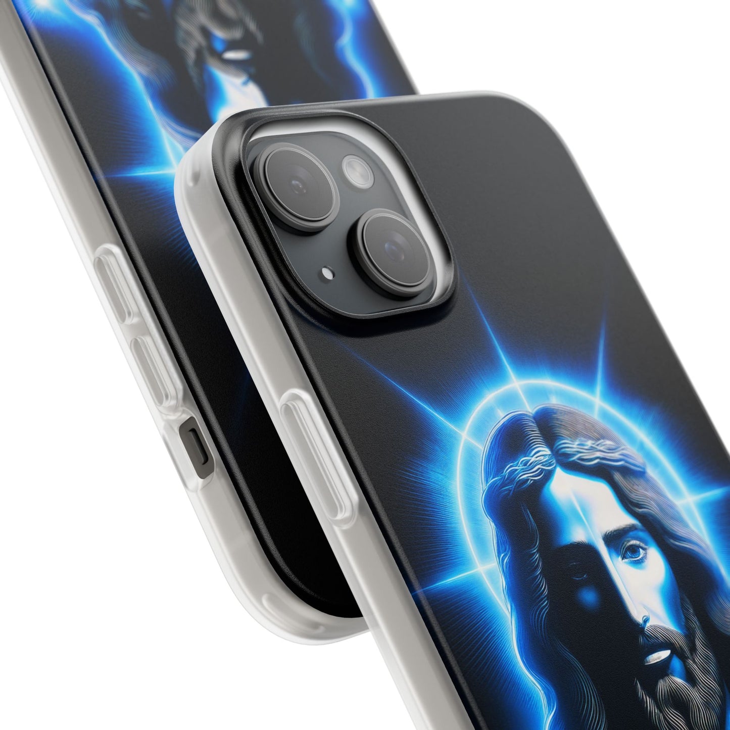 Glowing Jesus Majesty iPhone Case