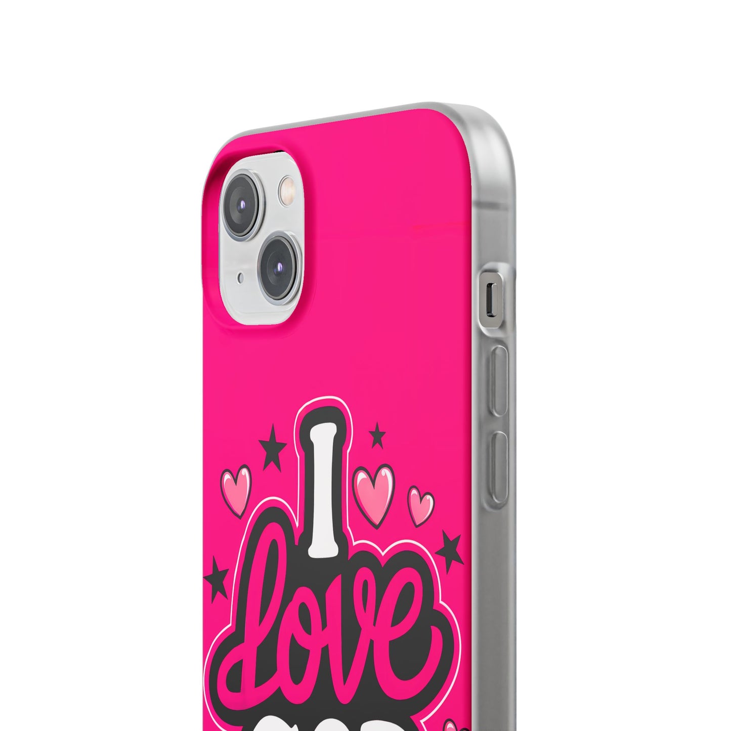 I Love God iPhone Case