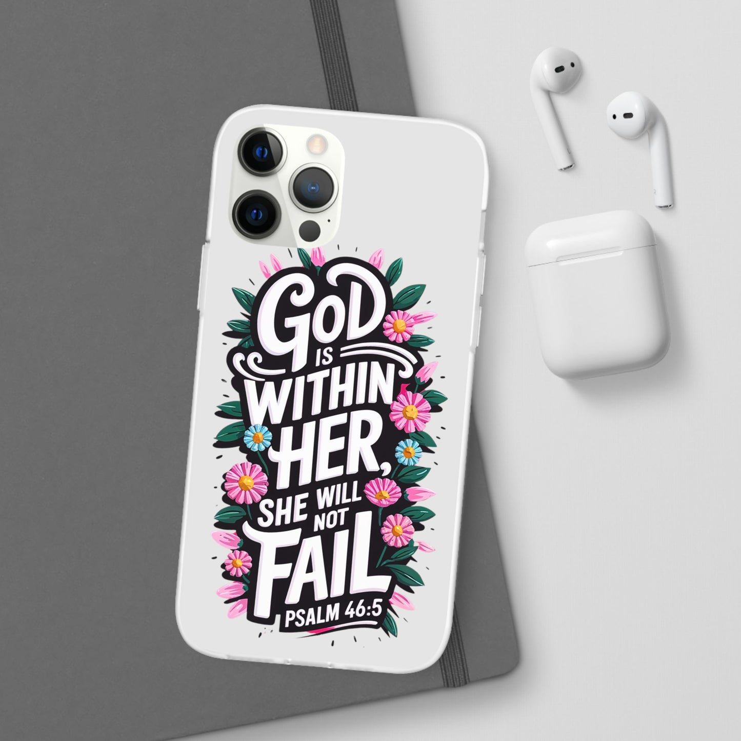 God is Within Her iPhone Case Transparent