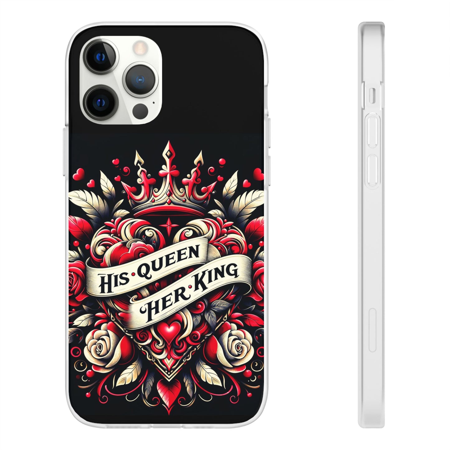 His Queen, Her King iPhone Case