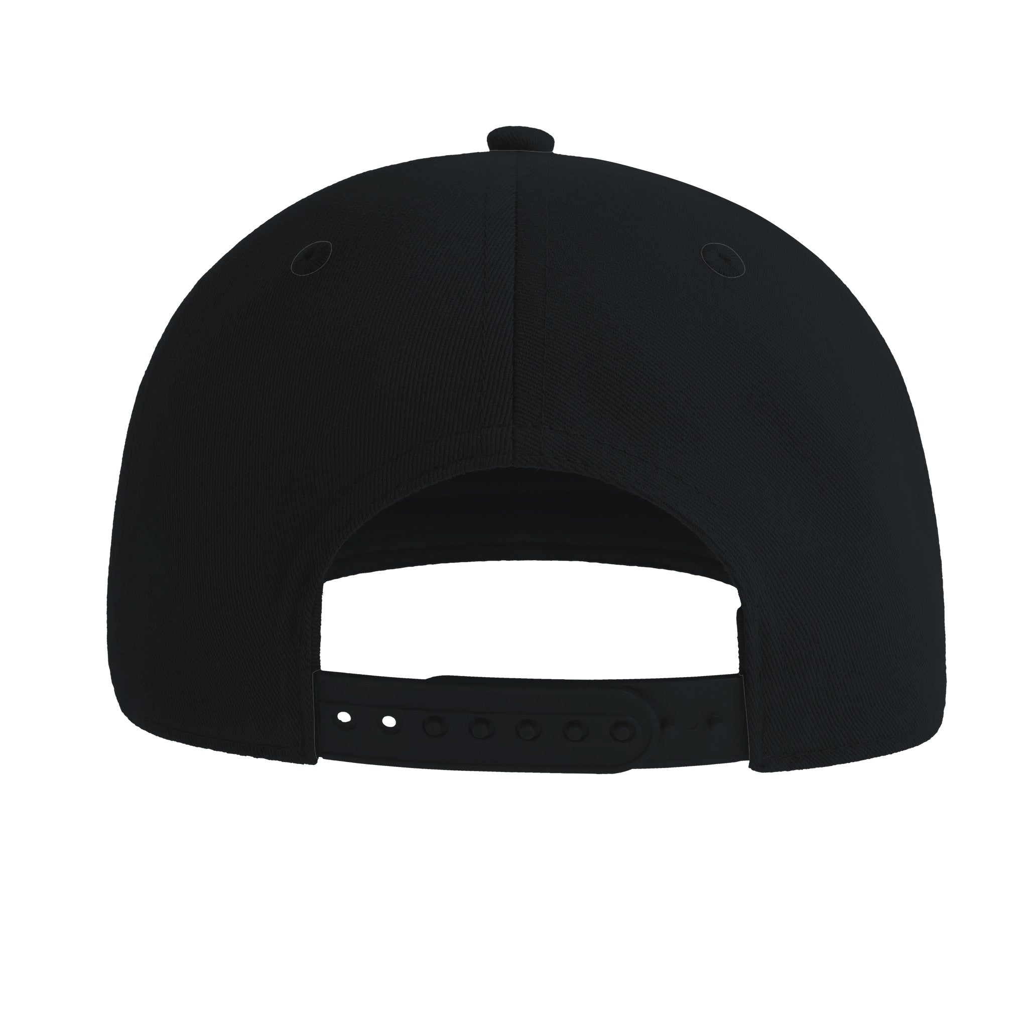 Black Armor of God cap with adjustable snapback closure