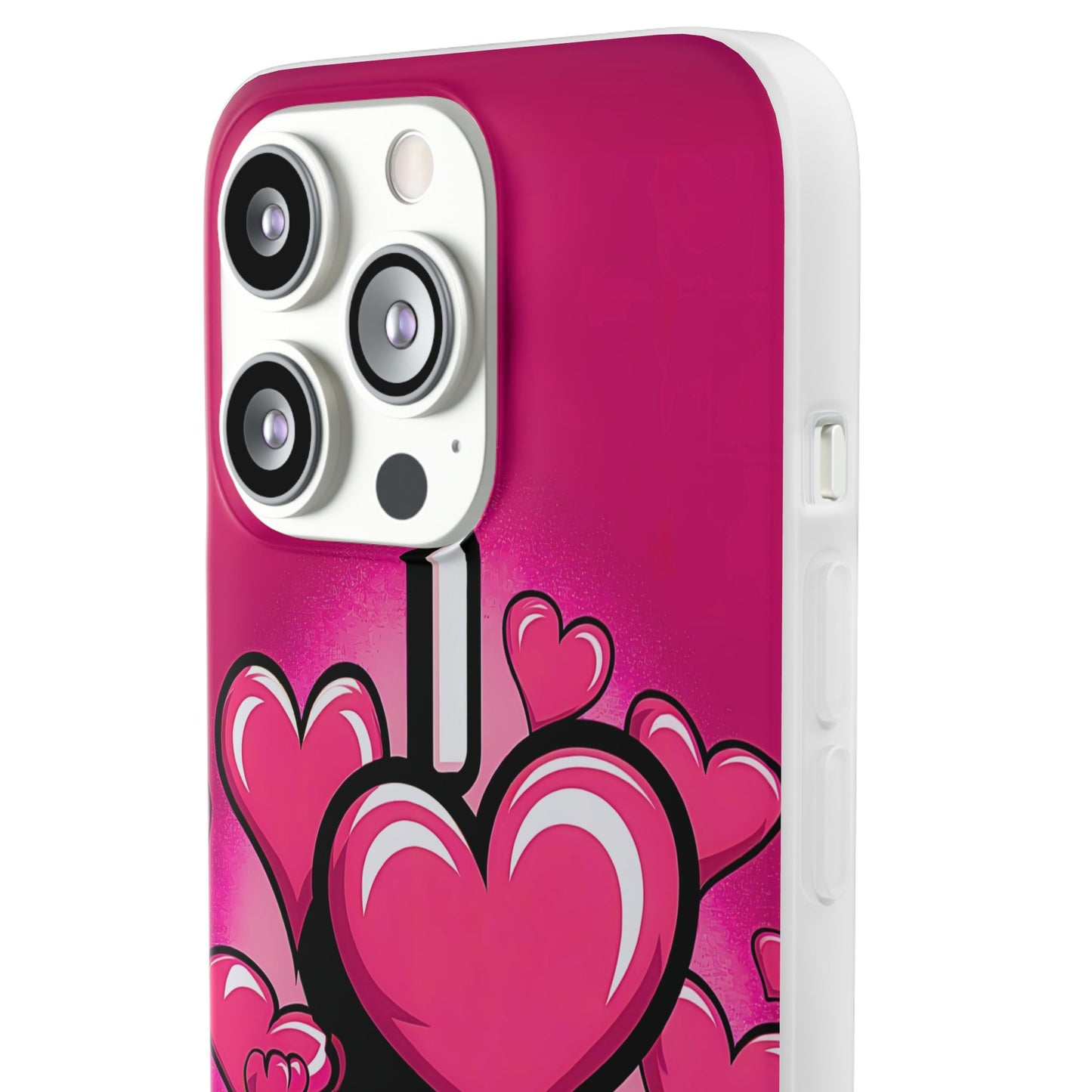 I Love Jesus Hearts iPhone Case