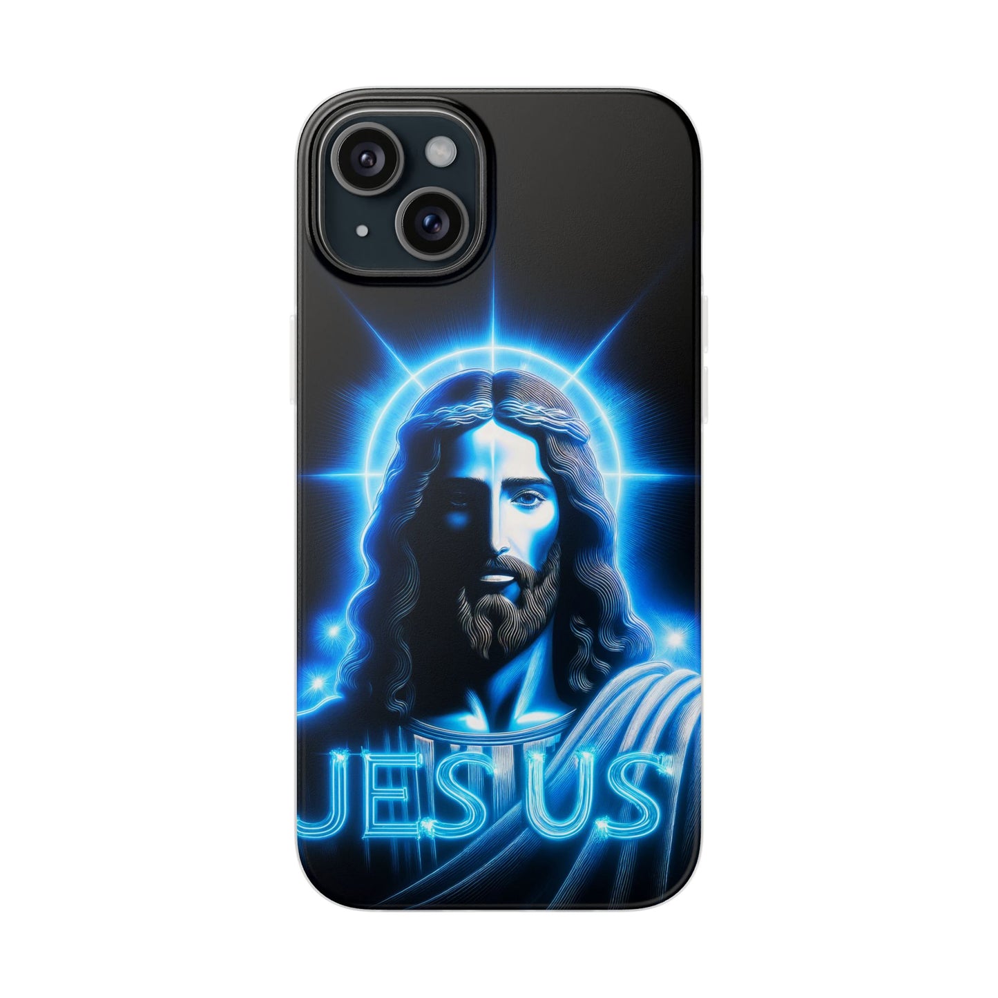 Glowing Jesus Majesty iPhone Case