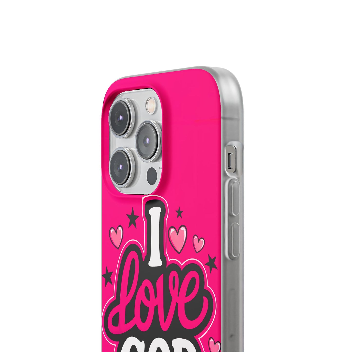 I Love God iPhone Case