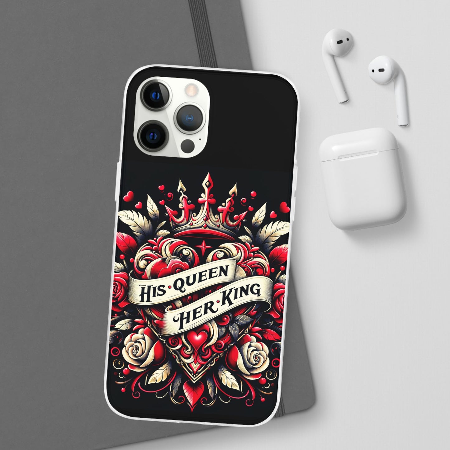 His Queen, Her King iPhone Case