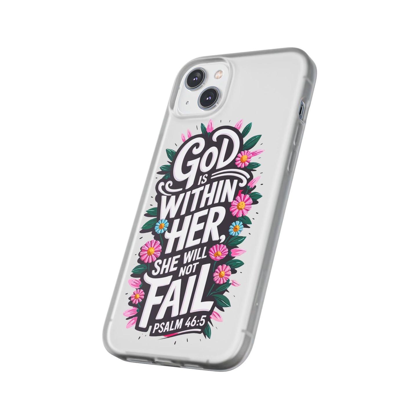 God is Within Her iPhone Case Transparent