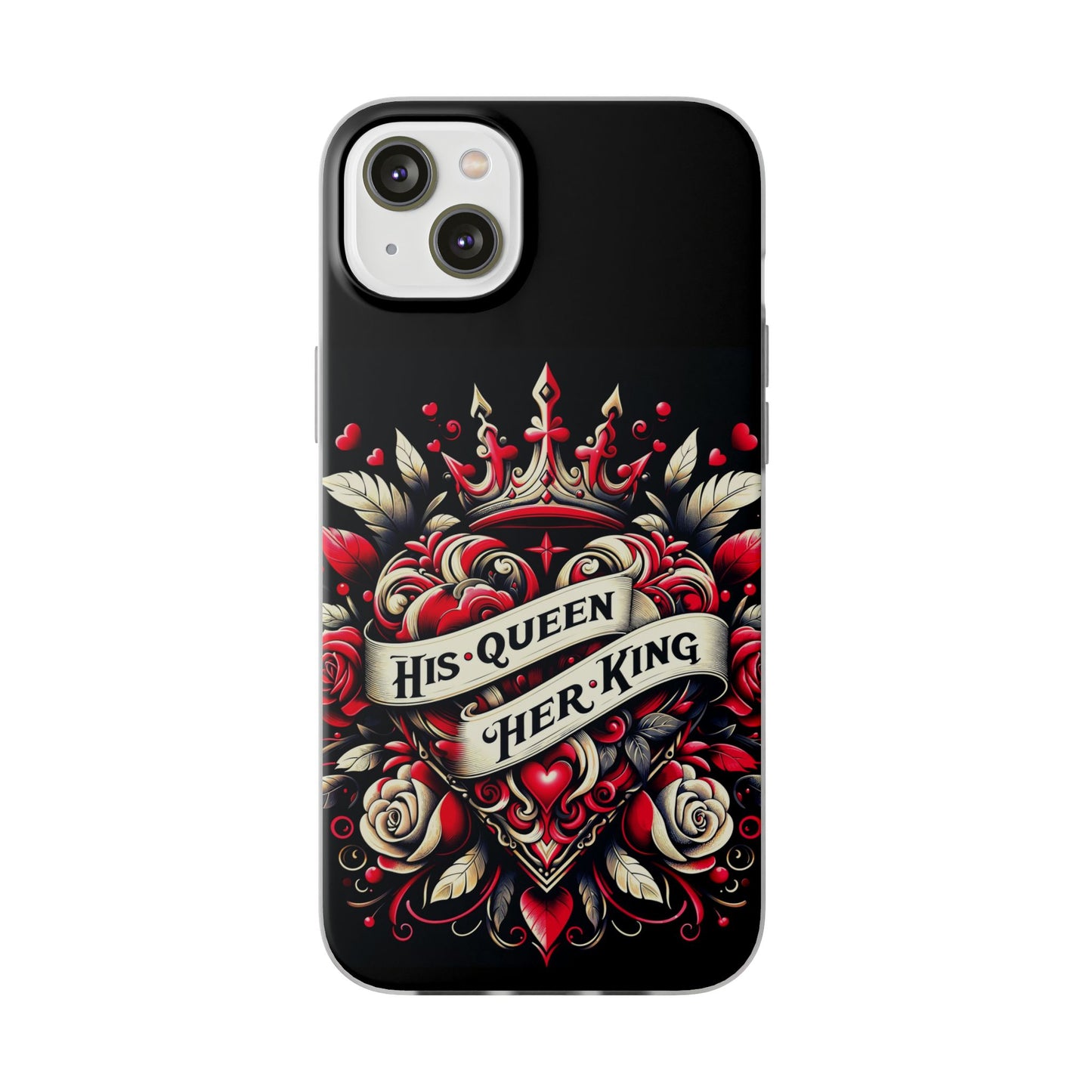 His Queen, Her King iPhone Case