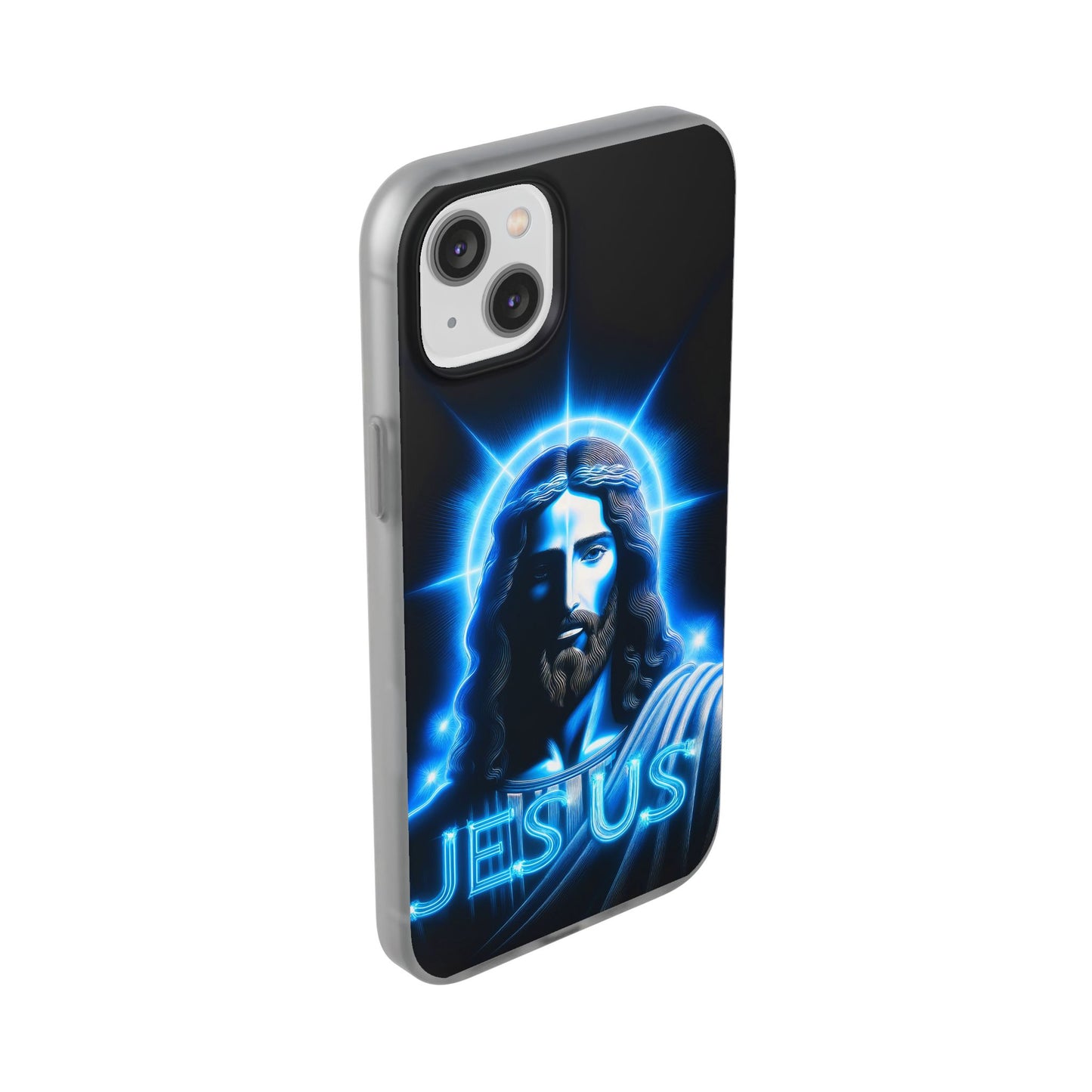 Glowing Jesus Majesty iPhone Case