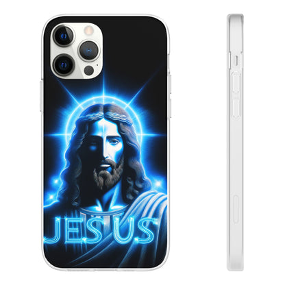 Glowing Jesus Majesty iPhone Case