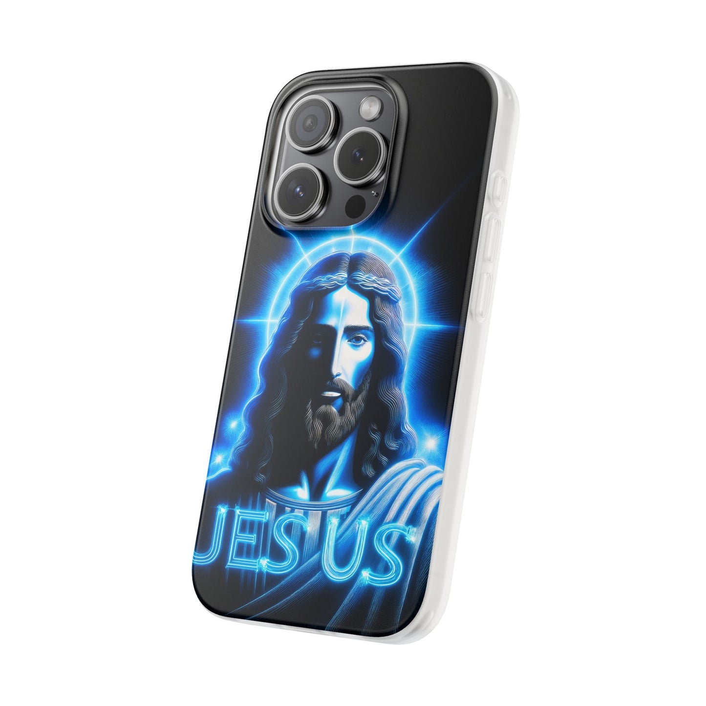 Glowing Jesus Majesty iPhone Case