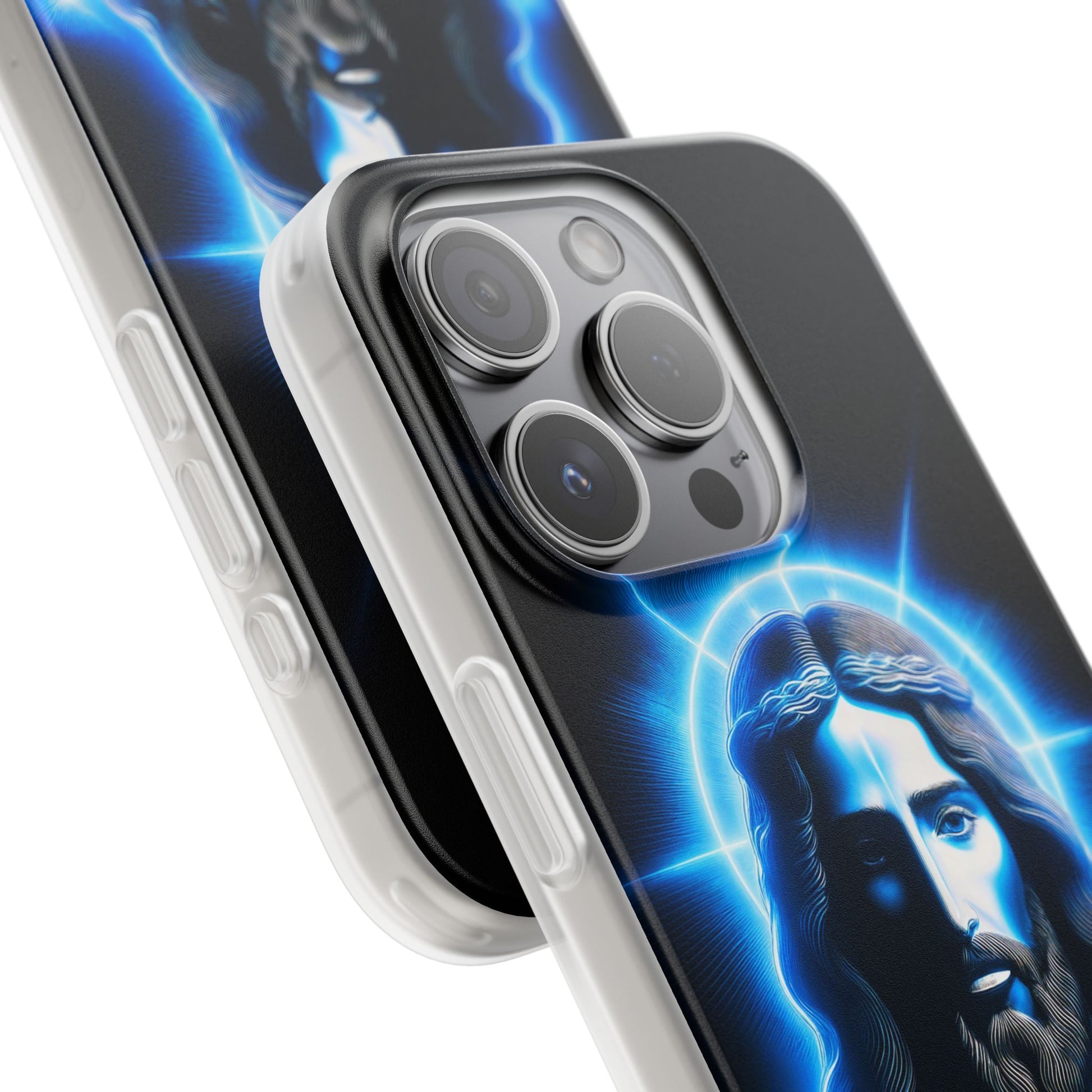 Glowing Jesus Majesty iPhone Case