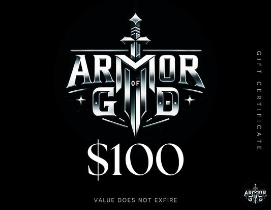 ** Armor of God Brand Gift Card **