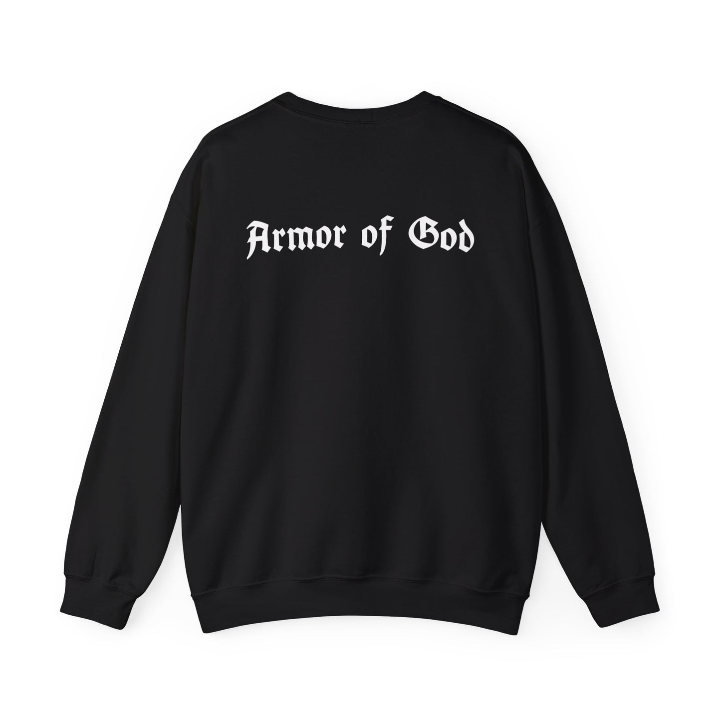 Armor of God Crewneck Sweatshirt (Black, White, Pink)