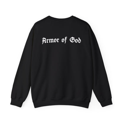 Armor of God Crewneck Sweatshirt (Black, White, Pink)