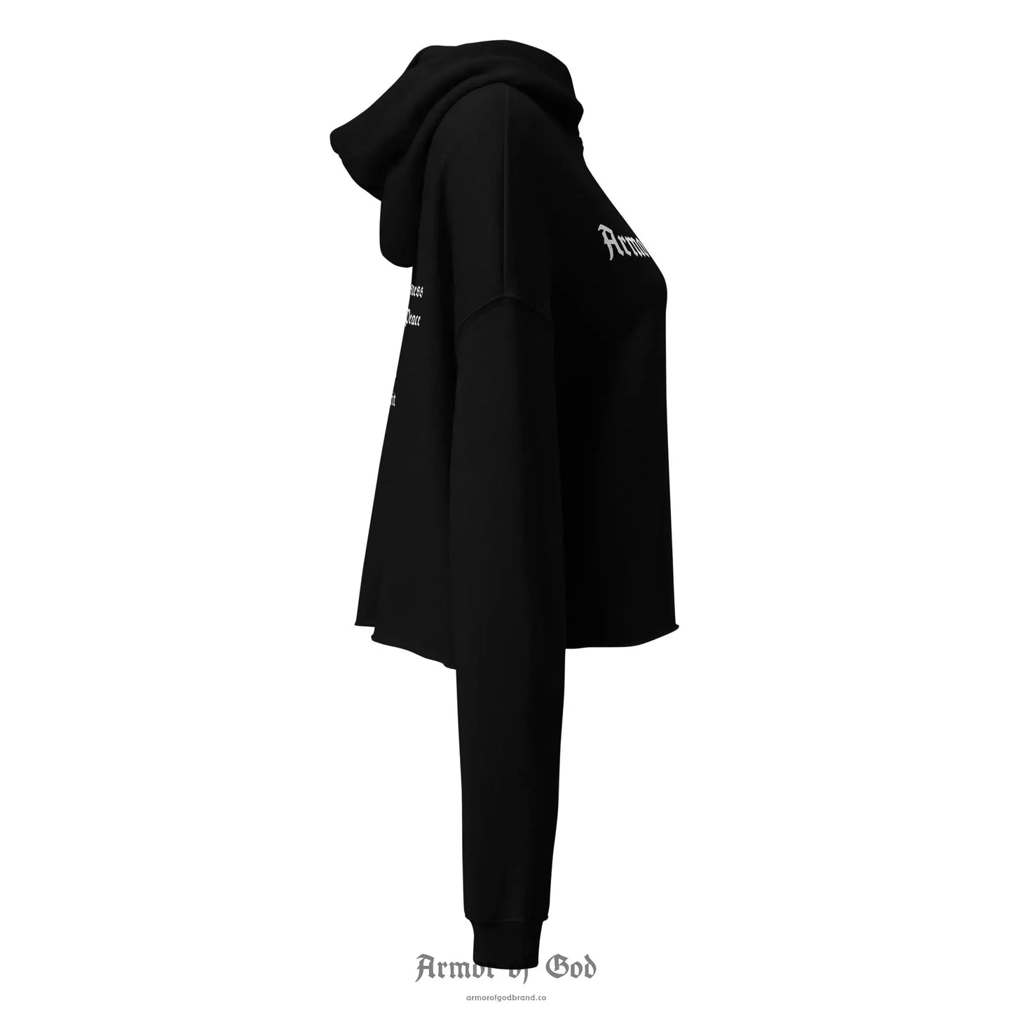 Armor of God Cropped Hoodie