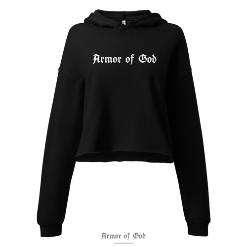 Armor of God Cropped Hoodie