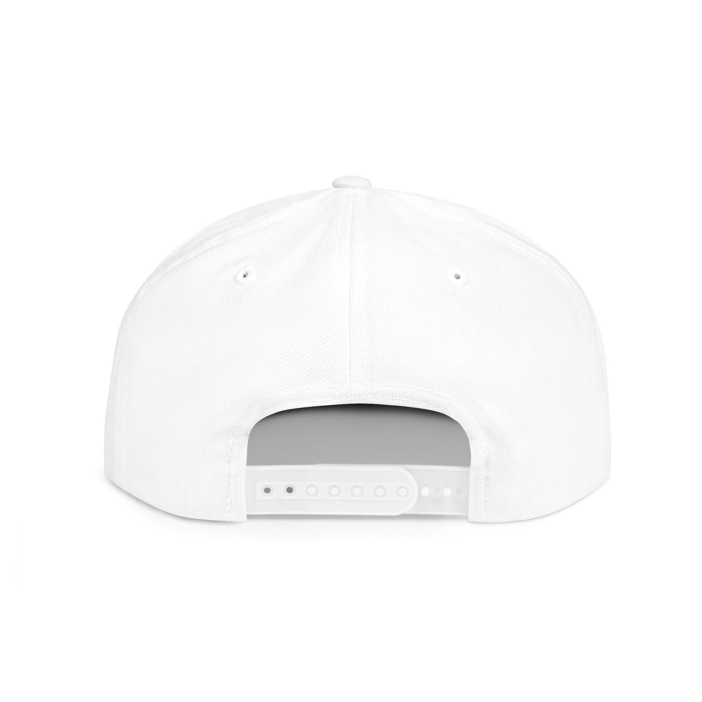 Armor of God Flat Bill Snapback (Black, White)