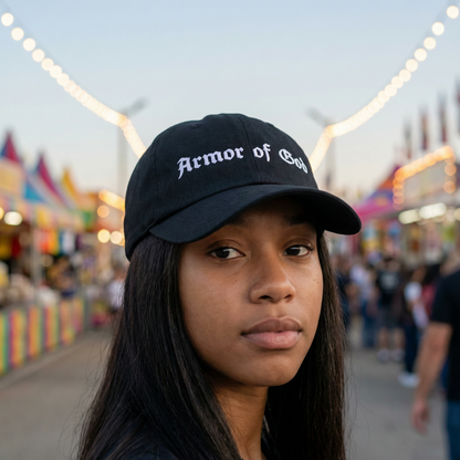 Armor of God Gothic Snapback Hat - Ephesians 6:10-18
