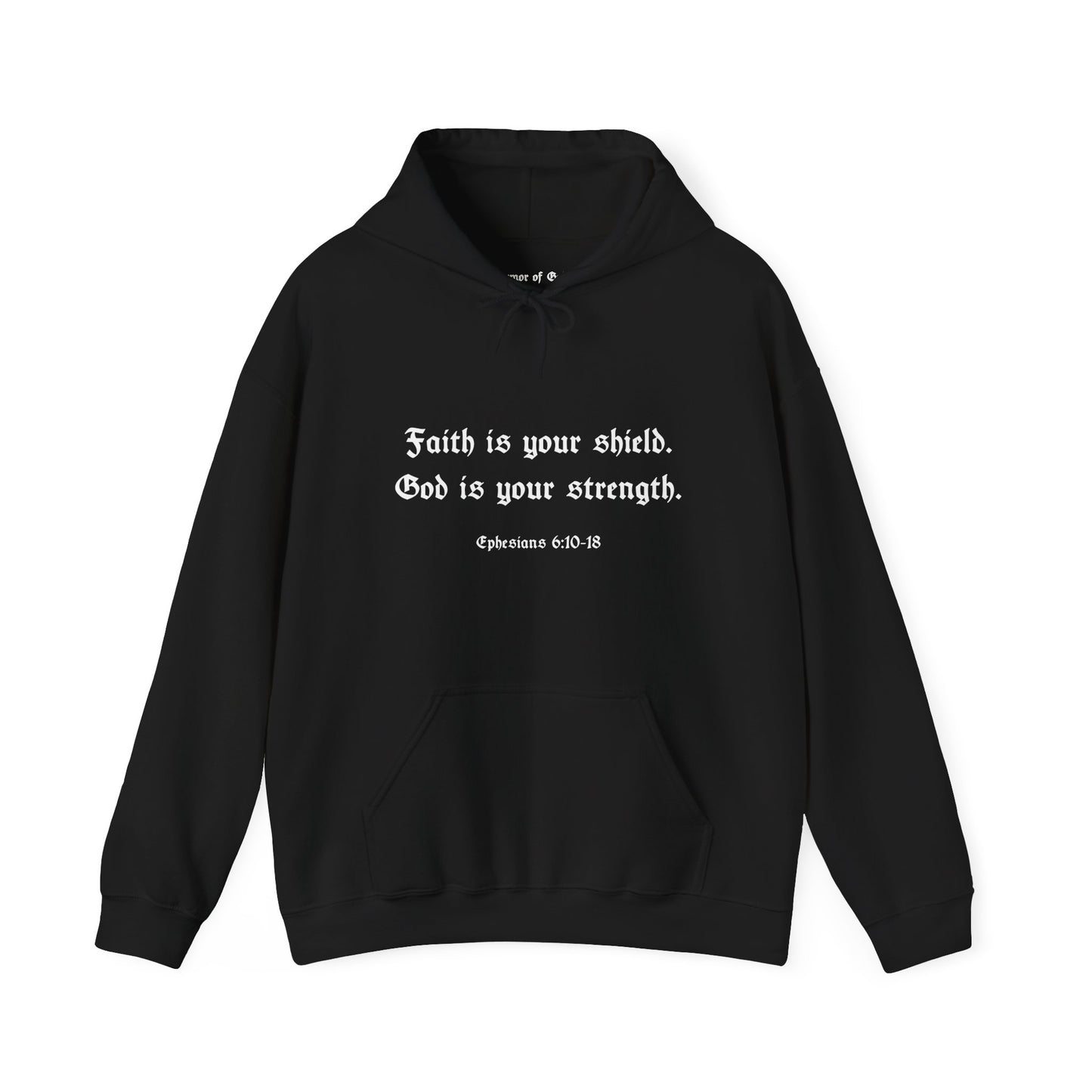 Armor of God Hoodie (Black, White, Pink)