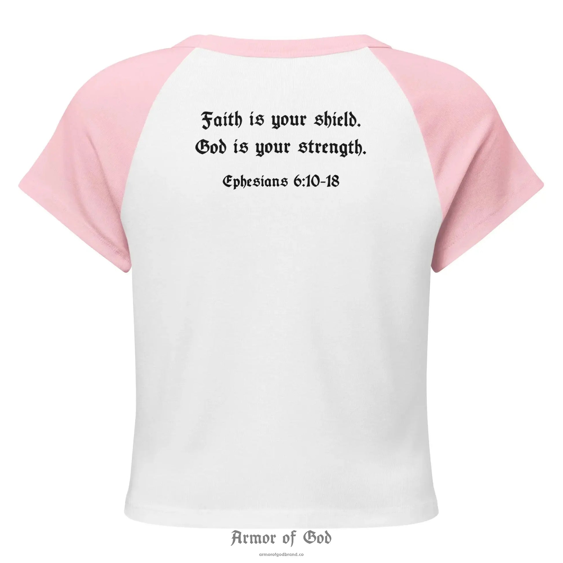 Armor of God Raglan T-Shirt - Ephesians 6:10-18