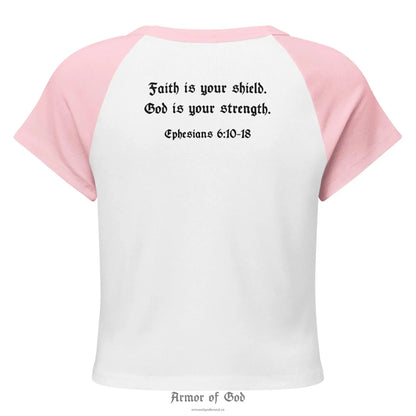 Armor of God Raglan T-Shirt - Ephesians 6:10-18