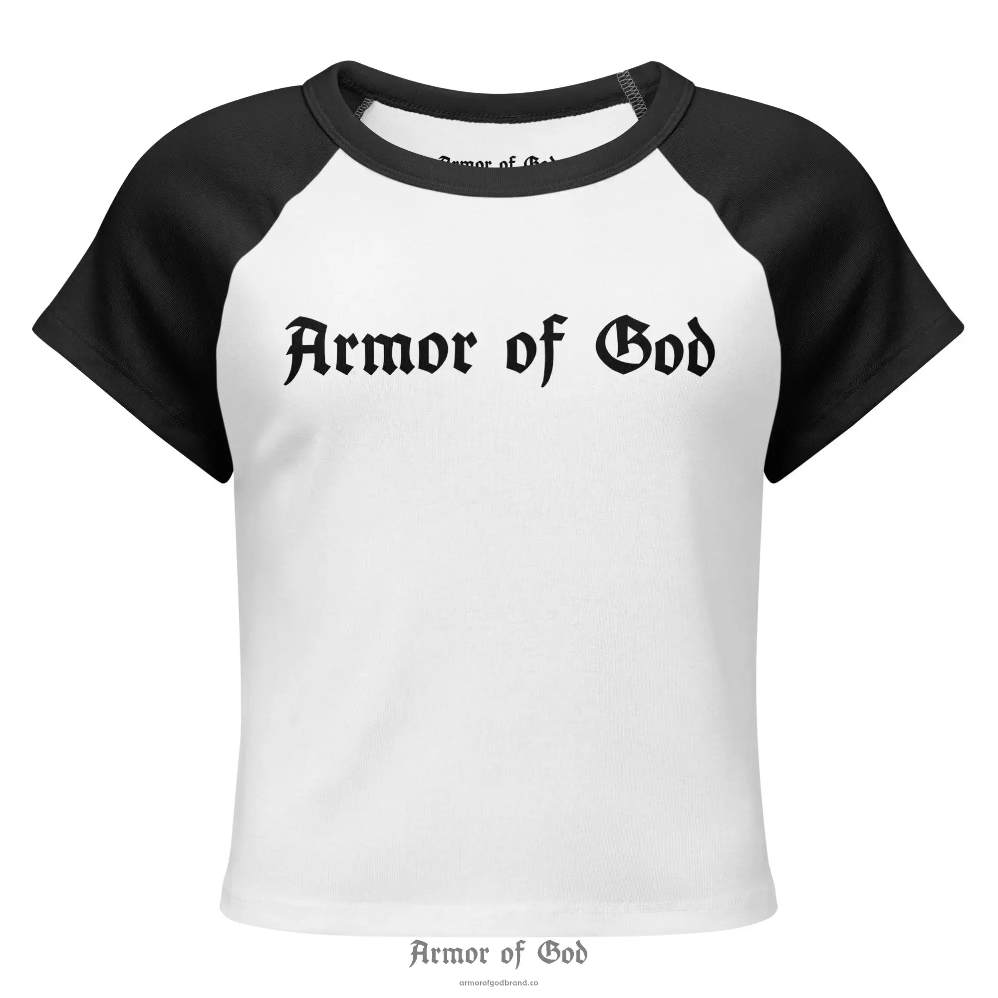 Armor of God Raglan T-Shirt - Ephesians 6:10-18