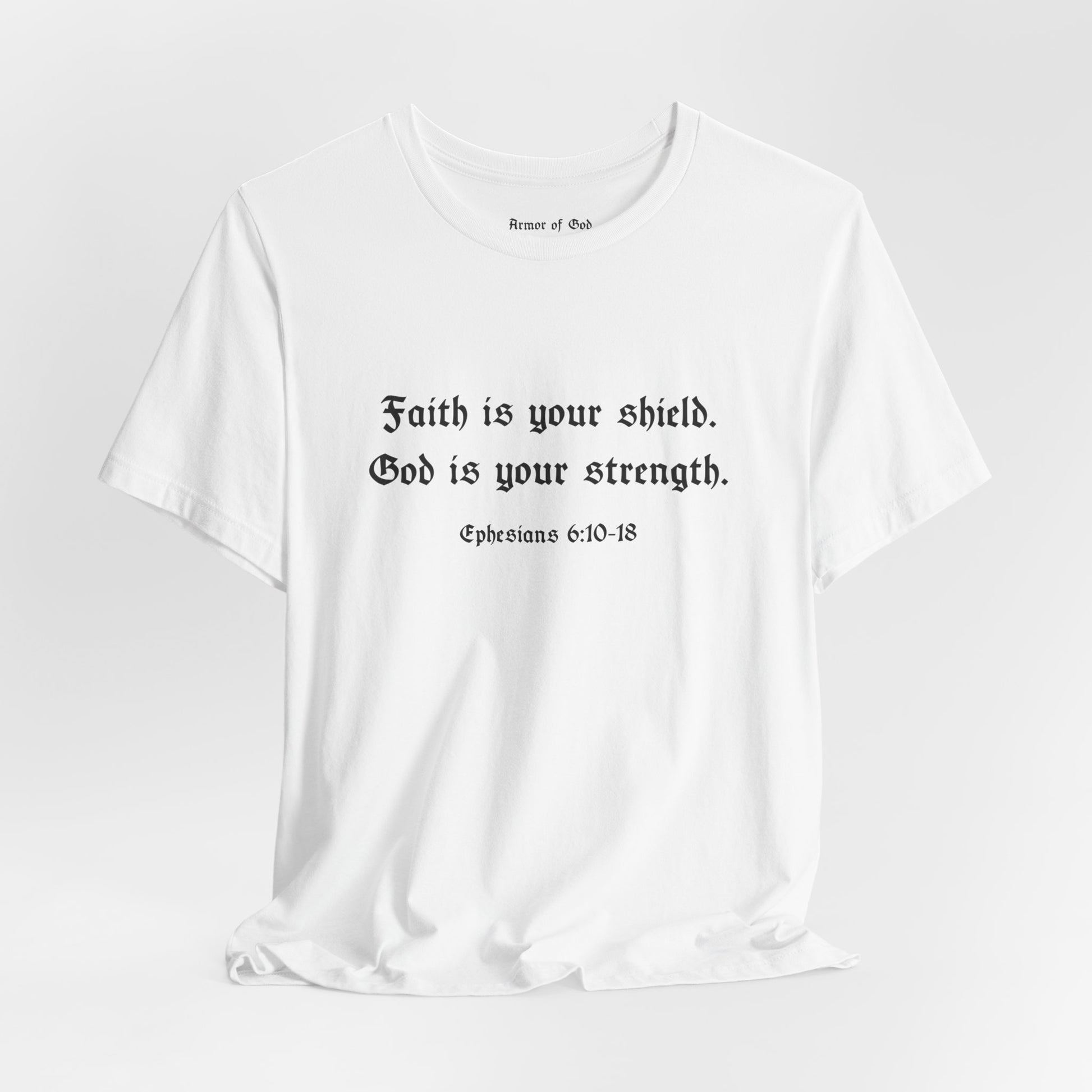 Armor of God T-Shirt (Black, White, Pink)