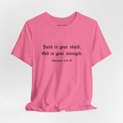 Armor of God T-Shirt (Black, White, Pink)