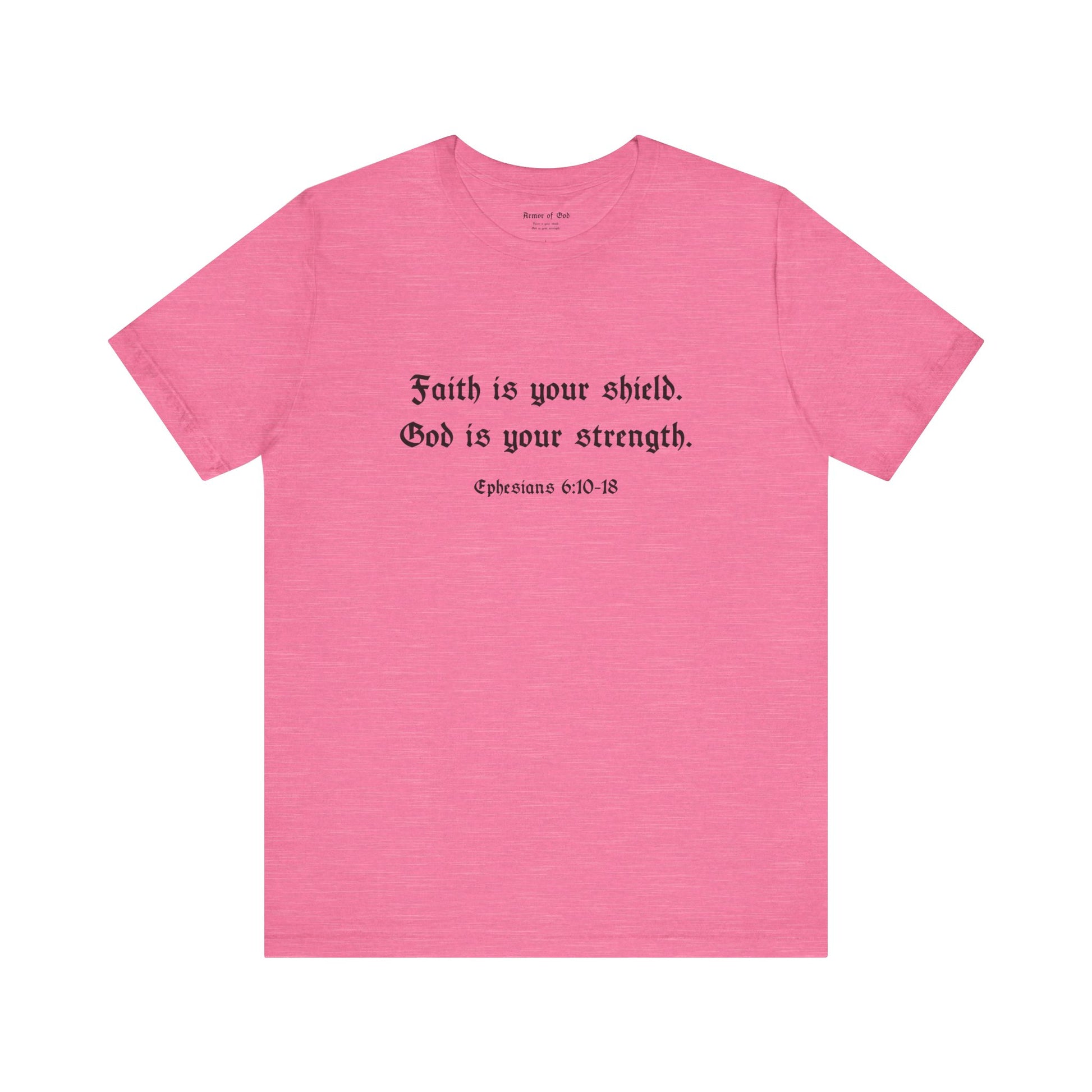 Armor of God T-Shirt (Black, White, Pink)