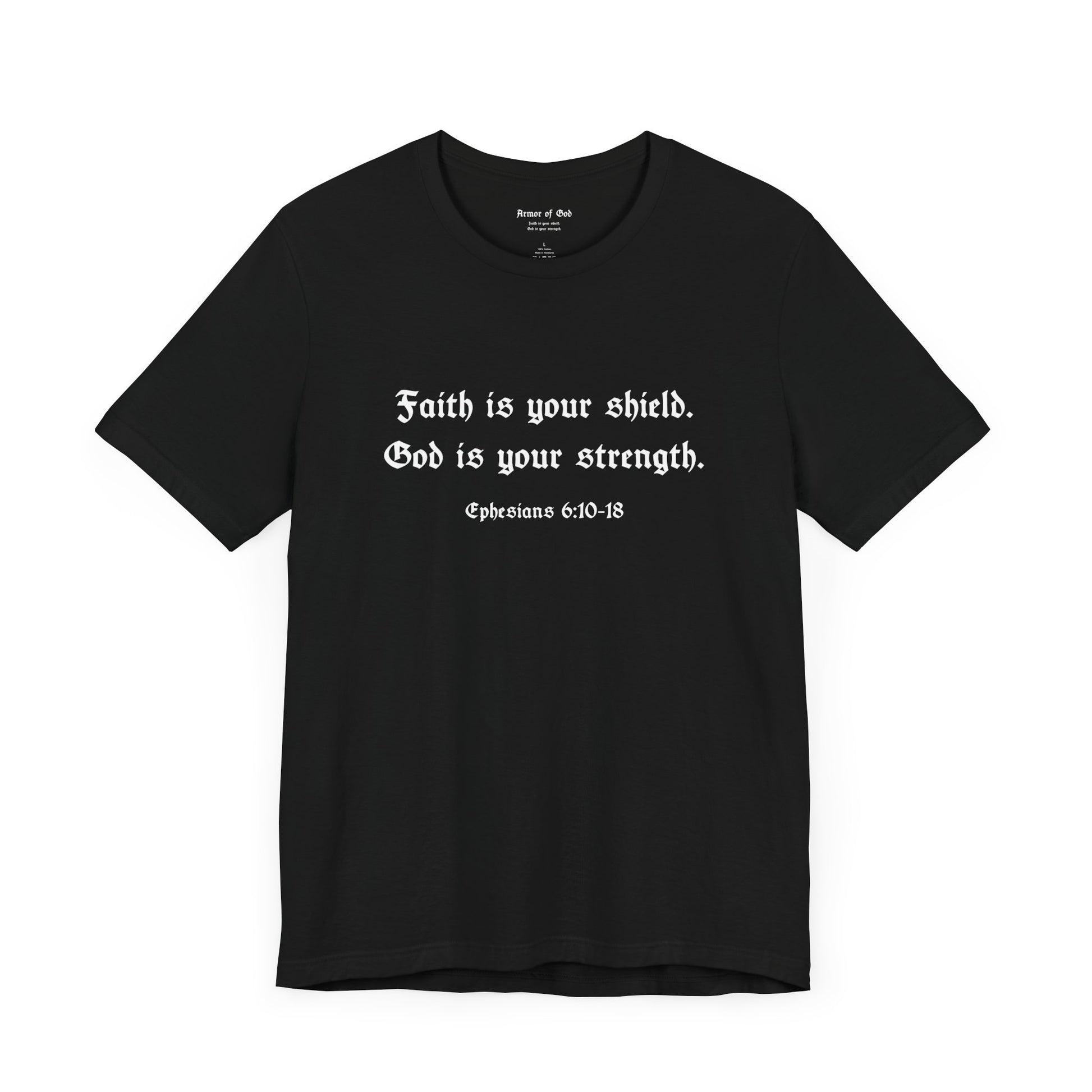 Armor of God T-Shirt (Black, White, Pink)