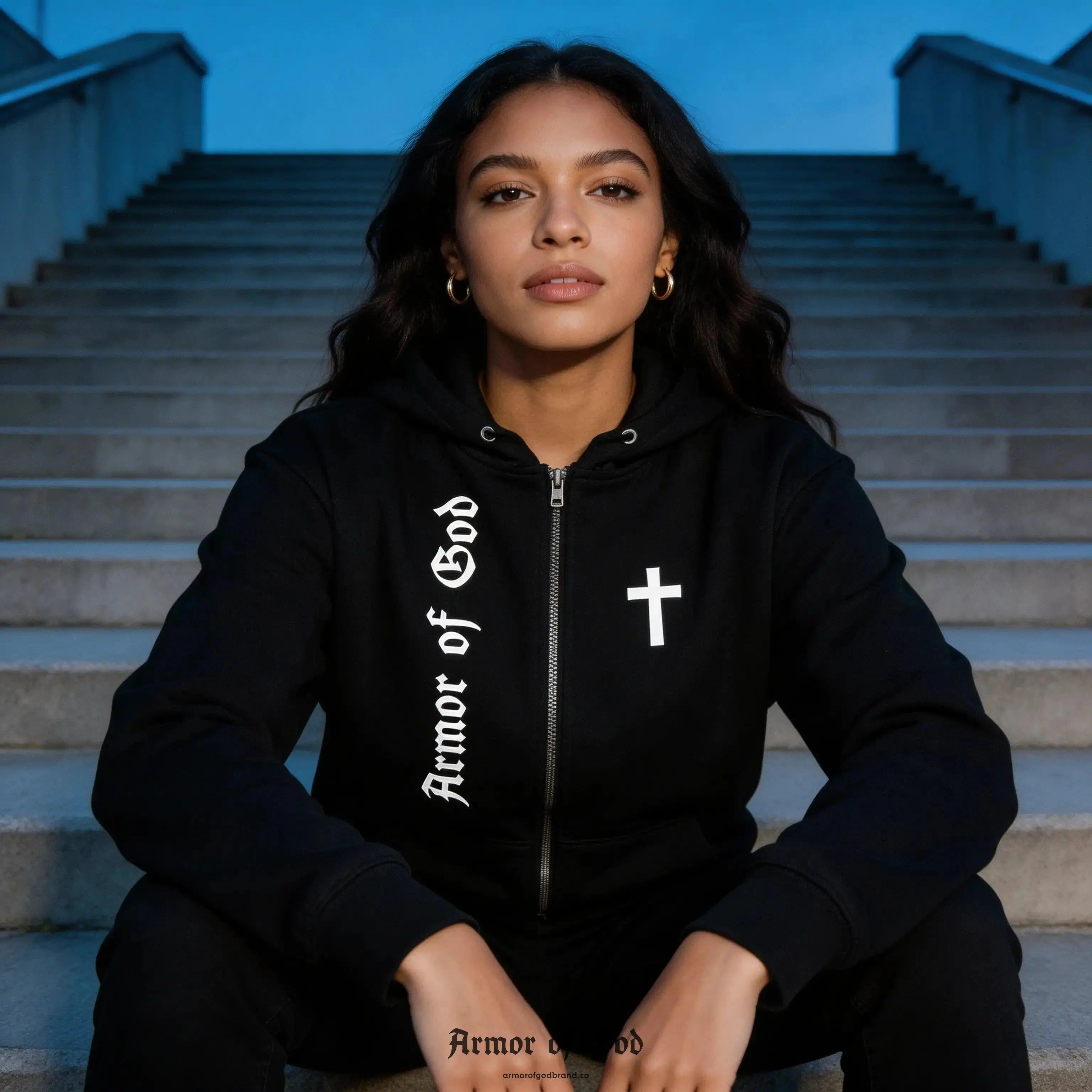 Armor of God Zip Hoodie