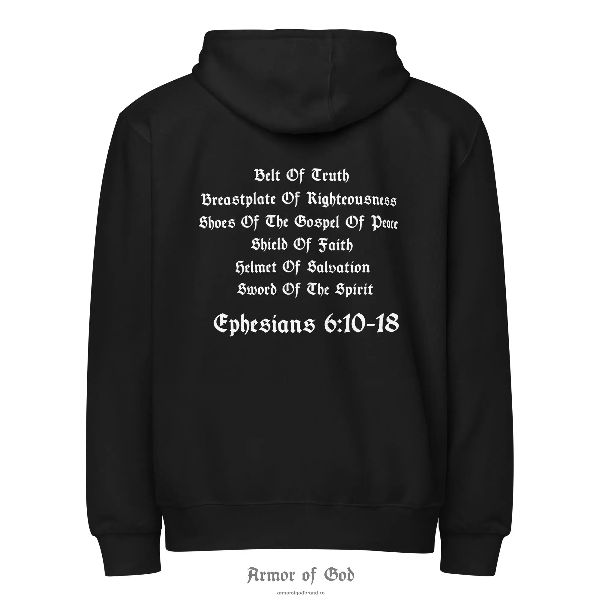 Armor of God Zip Hoodie