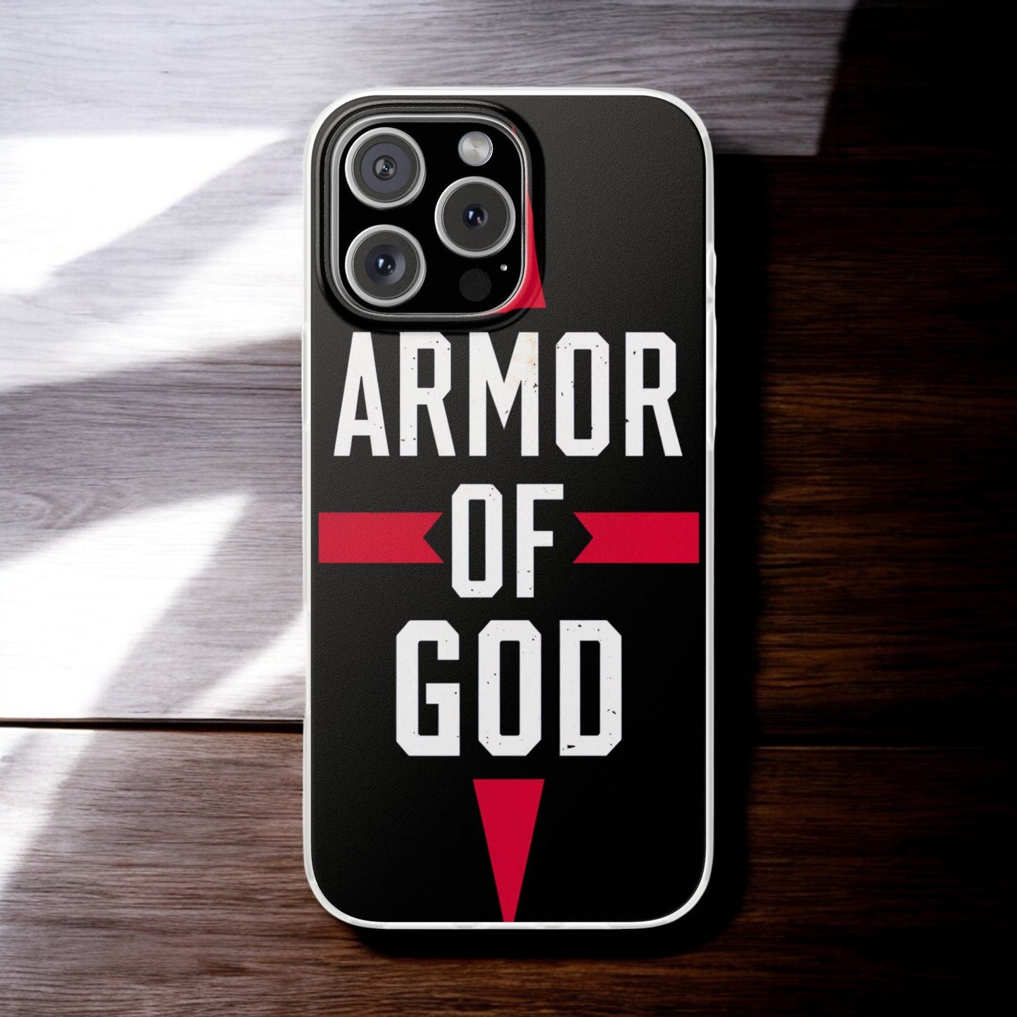 Bold Armor of God iPhone Case