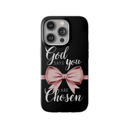 Chosen by God iPhone Case