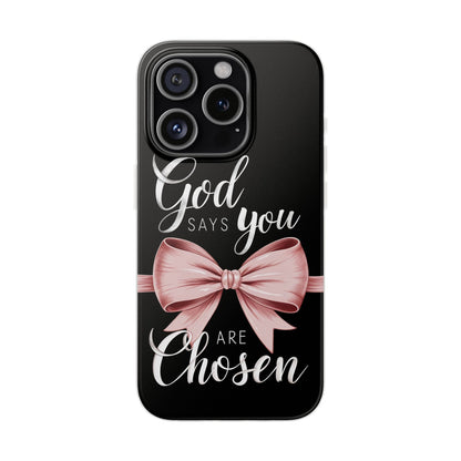 Chosen by God iPhone Case