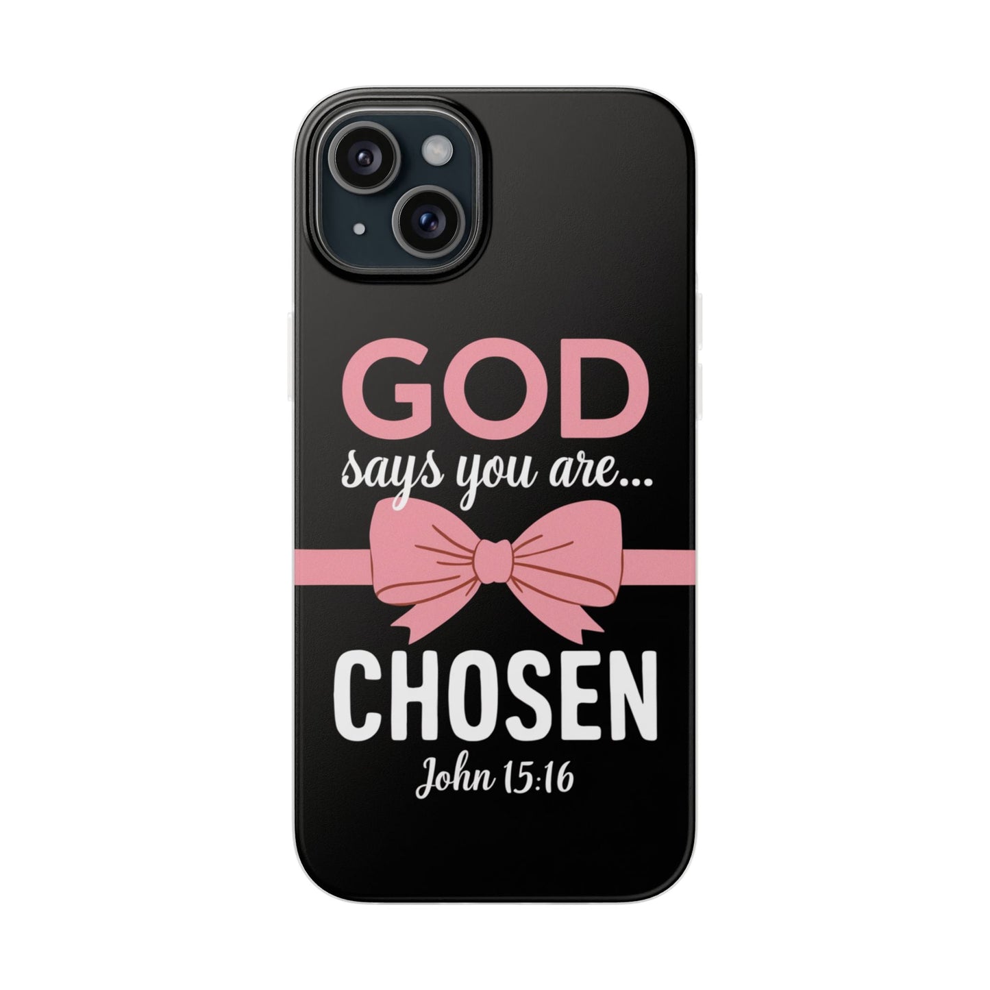 Chosen by God iPhone Case