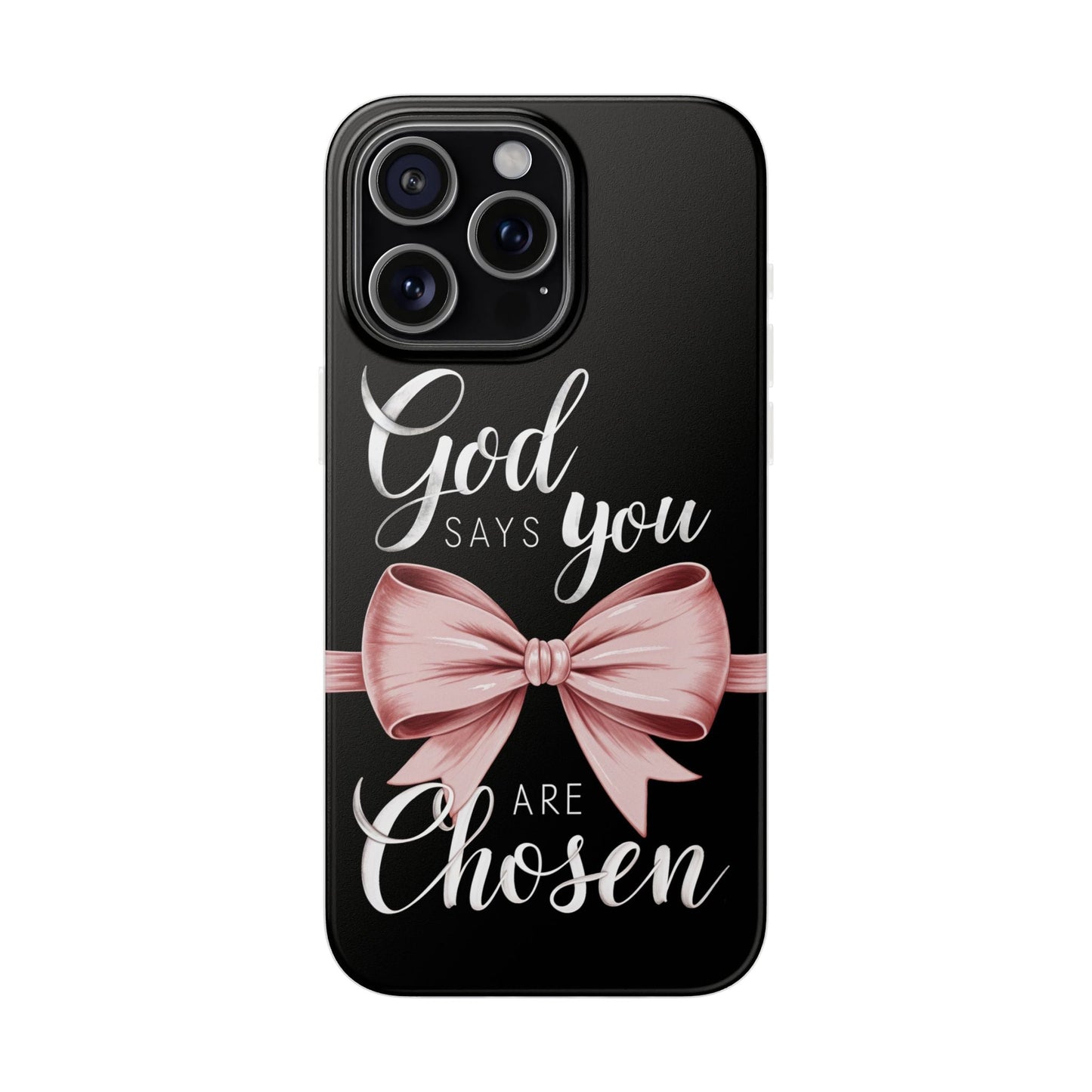 Chosen by God iPhone Case