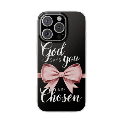 Chosen by God iPhone Case