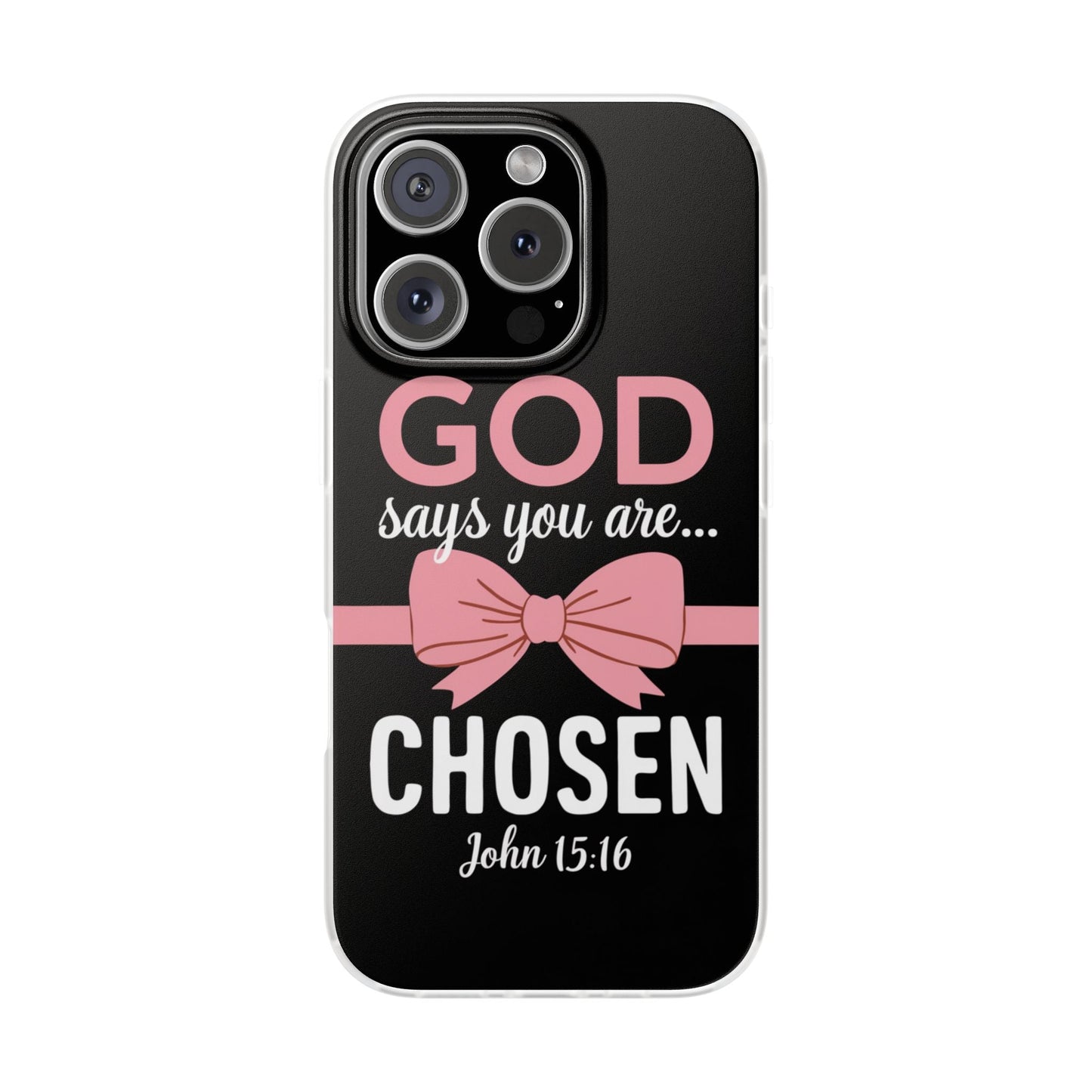 Chosen by God iPhone Case