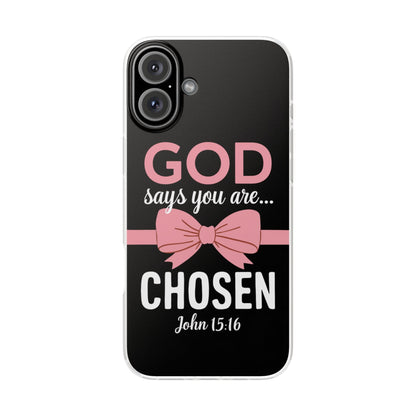 Chosen by God iPhone Case