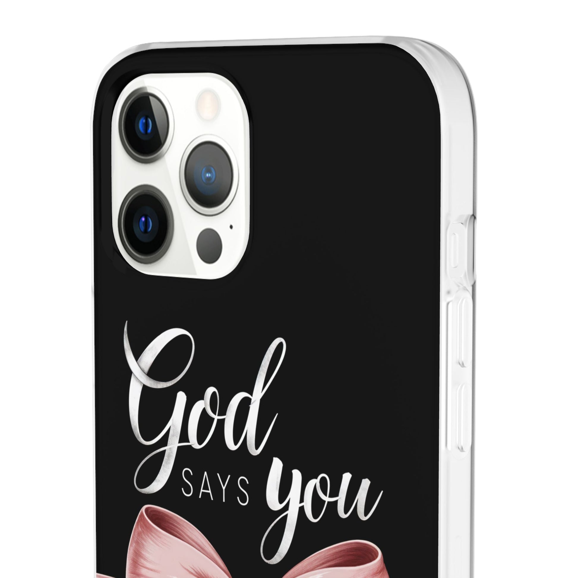 Chosen by God iPhone Case