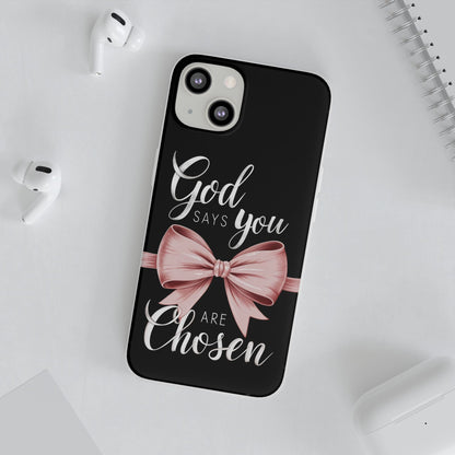 Chosen by God iPhone Case