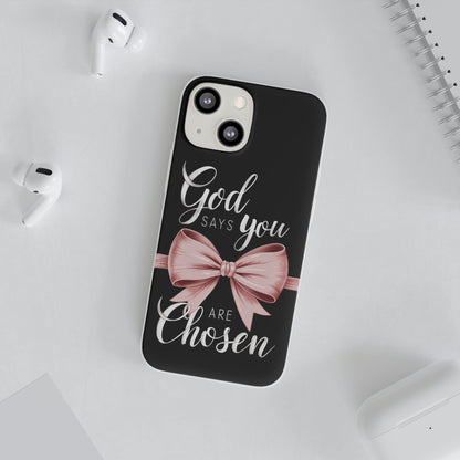 Chosen by God iPhone Case