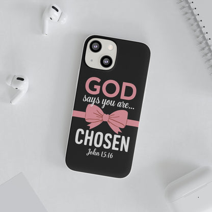 Chosen by God iPhone Case