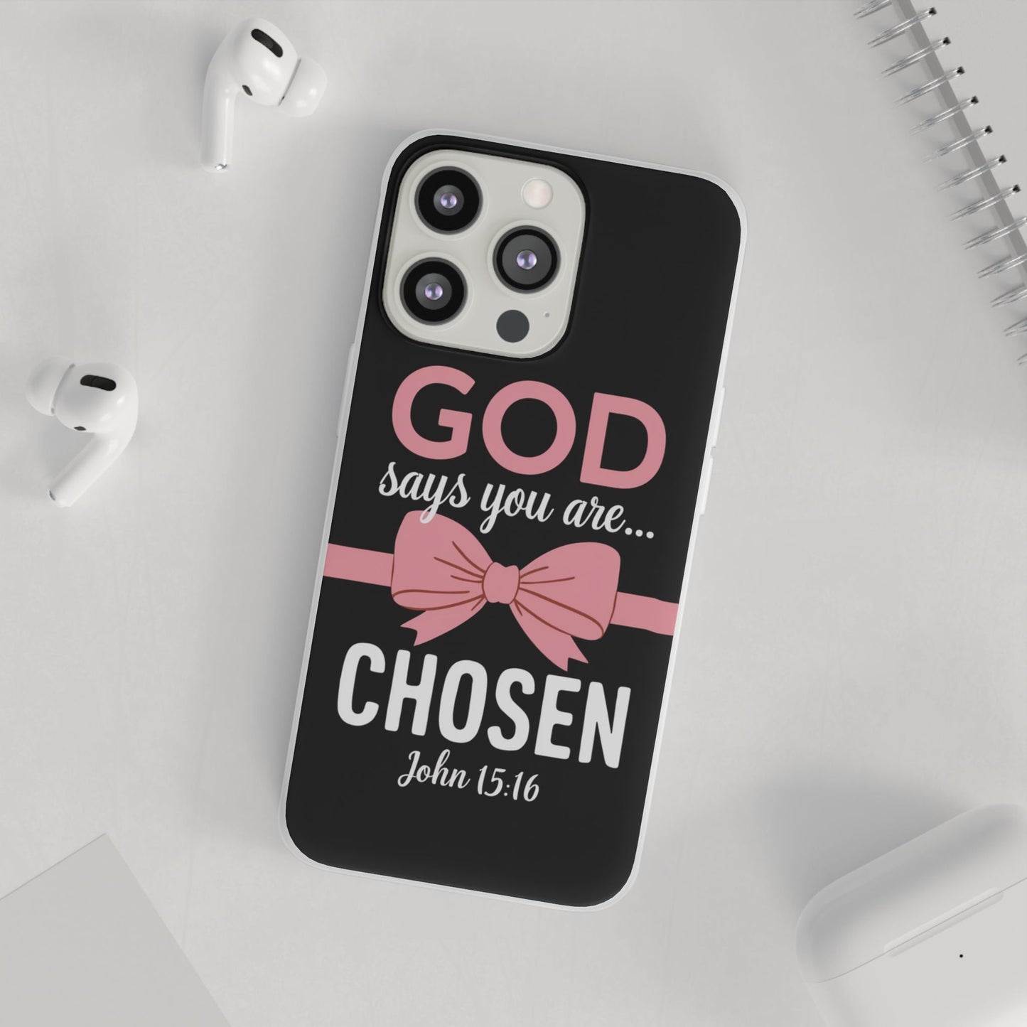 Chosen by God iPhone Case