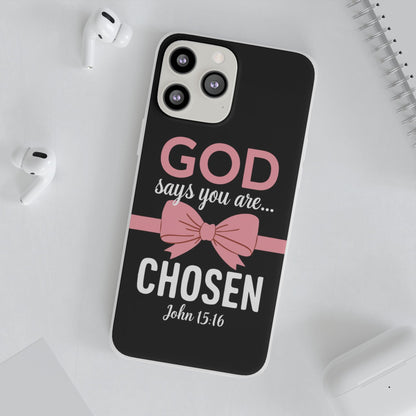 Chosen by God iPhone Case