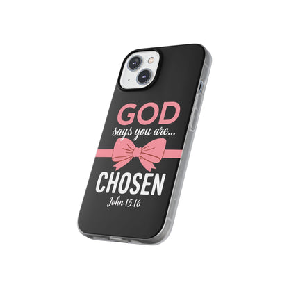 Chosen by God iPhone Case