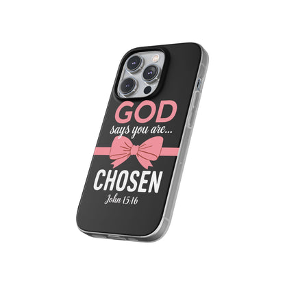 Chosen by God iPhone Case